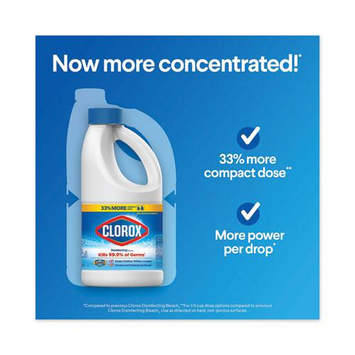 Regular Bleach with CloroMax Technology, 43 oz Bottle, 6/Carton. Picture 2