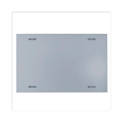 Frameless Magnetic Glass Marker Board, 72 x 48, White Surface. Picture 8