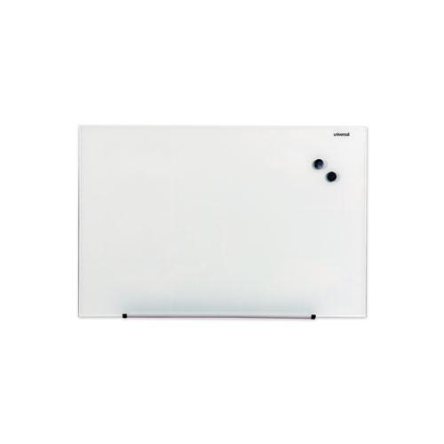 Frameless Magnetic Glass Marker Board, 36 x 24, Translucent Frost Surface. Picture 1