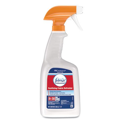 Professional Sanitizing Fabric Refresher, Light Scent, 32 oz Spray Bottle. Picture 1