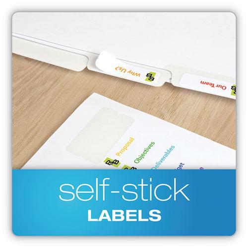 Custom Label Tab Dividers with Self-Adhesive Tab Labels, 5-Tab, 11 x 8.5, White, 5 Sets. Picture 3