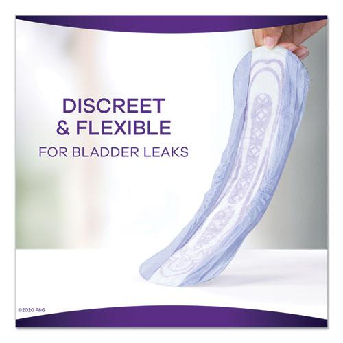 Discreet Sensitive Bladder Protection Pads, Heavy Absorbency, Long, 39/Pack, 3 Packs/Carton. Picture 6