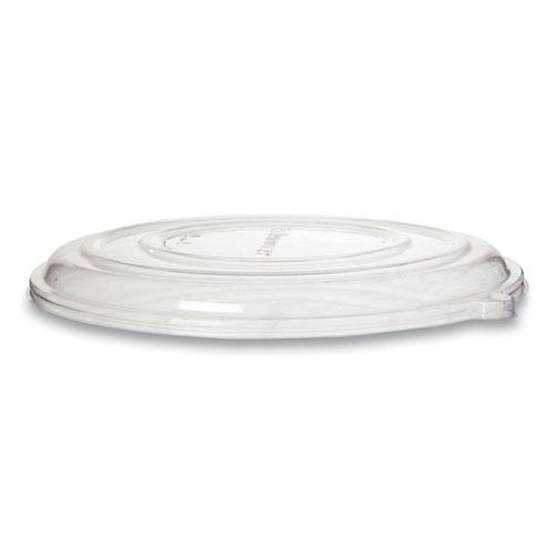 100% Recycled Content Pizza Tray Lids, 14 x 14 x 0.2, Clear, Plastic, 50/Carton. Picture 1