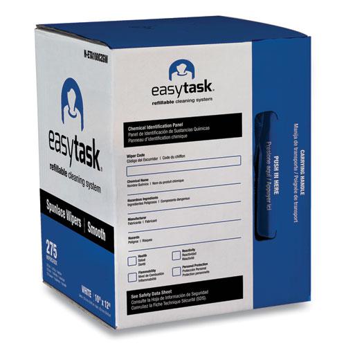 Easy Task A100 Wiper, Center-Pull, 1-Ply, 10 x 12, White, 275 Sheets/Roll with Zipper Bag. Picture 3