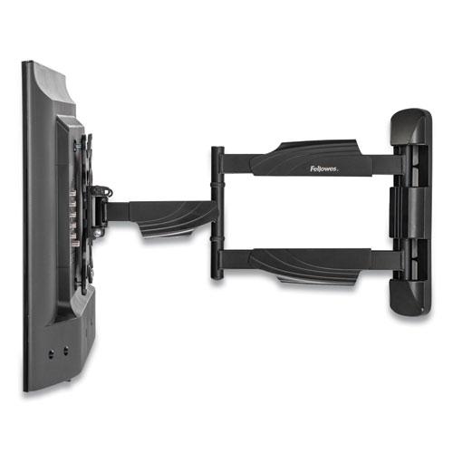 Full Motion TV Wall Mount, 16.25w x 19.75d x 17.87h, Black. Picture 4