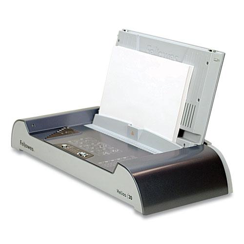 Helios 30 Thermal Binding Machine, 300 Sheets, 20.88 x 9.44 x 3.94, Charcoal/Silver. Picture 1