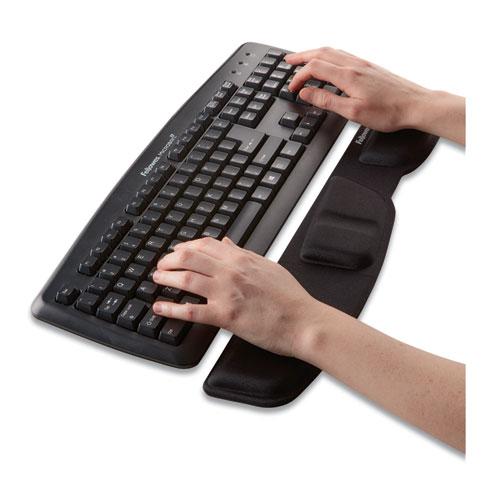 Gel Keyboard Palm Support, 18.25 x 3.37, Black. Picture 2