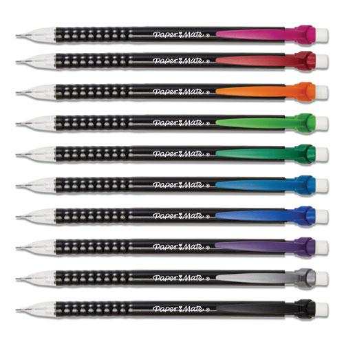 Write Bros Mechanical Pencil, 0.7 mm, HB (#2), Black Lead, Assorted Barrel Colors, 24/Pack. Picture 2