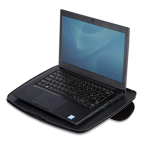 Laptop GoRiser, 15" x 10.75" x 0.31", Black. The main picture.