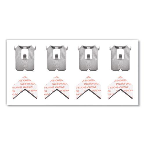 Claw Drywall Picture Hanger, Stainless Steel, 25 lb Capacity, 4 Hooks and 4 Spot Markers,. Picture 8