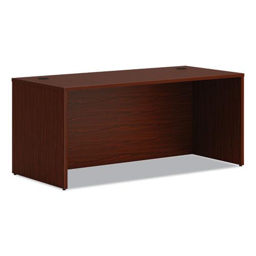 Mod Desk Shell, 66" x 30" x 29", Traditional Mahogany. Picture 1