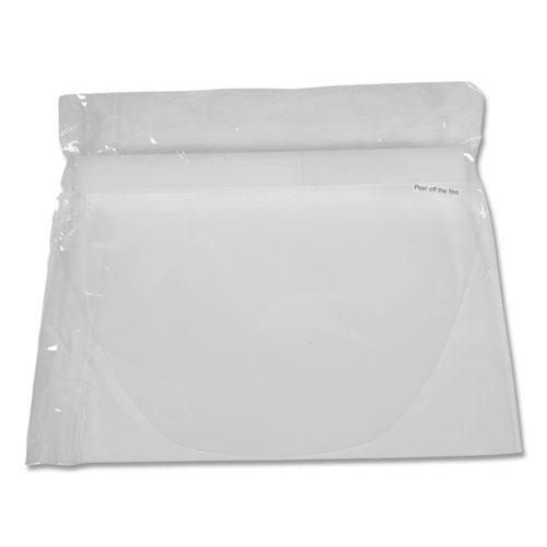 Disposable Face Shield, 13 x 10, Clear, 100/Carton. Picture 9