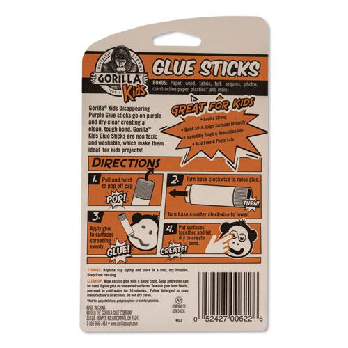 School Glue Sticks, 0.21 oz/Stick, Dries Clear, 36 Sticks/Box. Picture 4