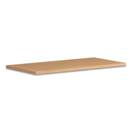 Coze Writing Desk Worksurface, Rectangular, 48" x 24", Natural Recon. Picture 1