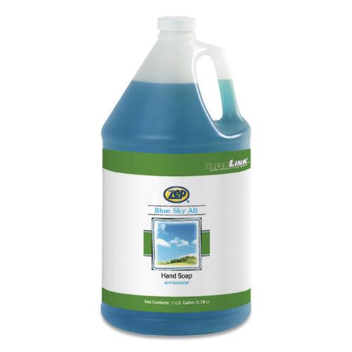 Blue Sky AB Antibacterial Foam Hand Soap, Clean Open Air, 1 gal Bottle. Picture 1