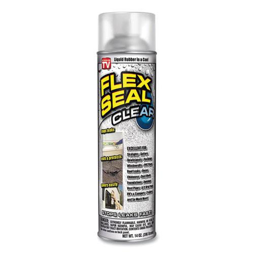 Liquid Rubber Sealant Coating Spray, 14 oz Spray, Clear. Picture 1