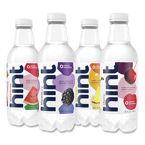 Flavored Water Variety Pack, 3 Blackberry, 3 Cherry, 3 Pineapple, 3 Watermelon, 16 oz Bottle, 12 Bottles/Carton. Picture 2