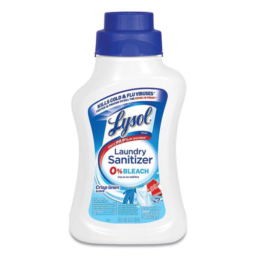 Laundry Sanitizer, Liquid, Crisp Linen, 41 oz, 6/Carton. Picture 1