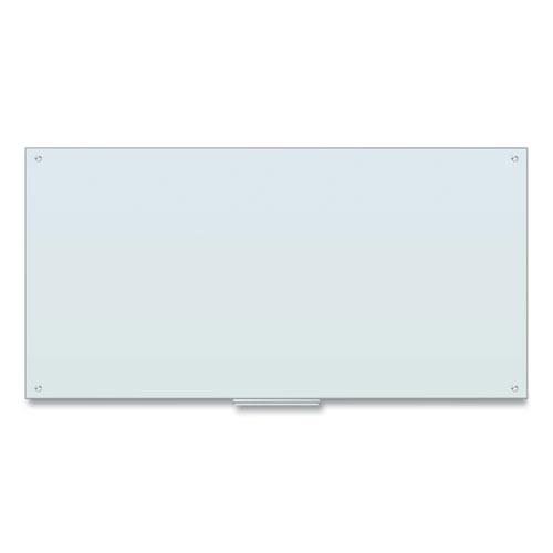 Glass Dry Erase Board, 70 x 35, White Surface. Picture 1