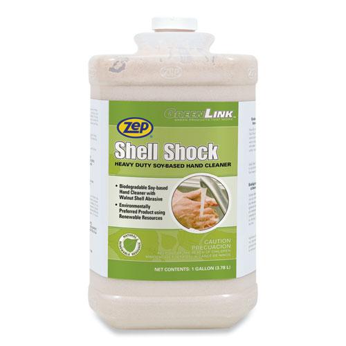 Shell Shock Heavy Duty Soy-Based Hand Cleaner, Cinnamon, 1 gal Bottle, 4/Carton. Picture 1