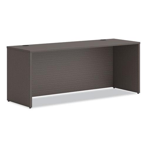 Mod Credenza Shell, 72w x 24d x 29h, Slate Teak. Picture 1