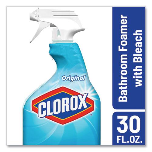 Bleach Foamer Bathroom Spray, Original, 30 oz Spray Bottle, 9/Carton. Picture 9