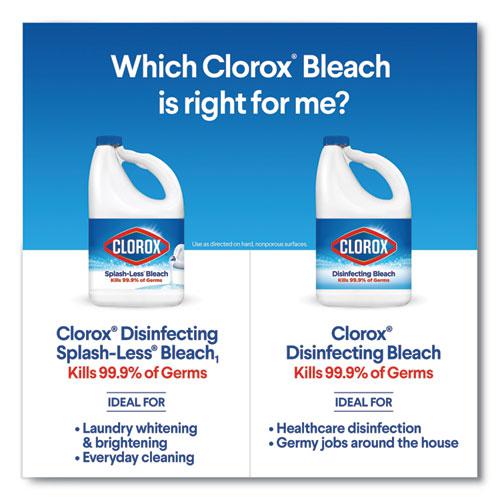 Regular Bleach with CloroMax Technology, 81 oz Bottle, 6/Carton. Picture 9