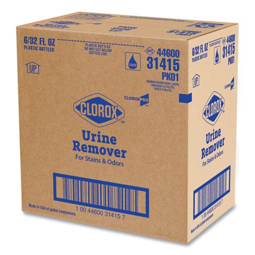 Urine Remover for Stains and Odors, 32 oz Pull top Bottle, 6/Carton. Picture 7
