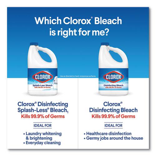 Regular Bleach with CloroMax Technology, 43 oz Bottle, 6/Carton. Picture 9