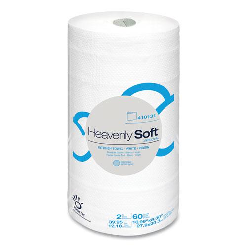 Heavenly Soft Kitchen Paper Towel, Special, 2-Ply, 8 x 11, White, 60/Roll, 30 Rolls/Carton. Picture 1