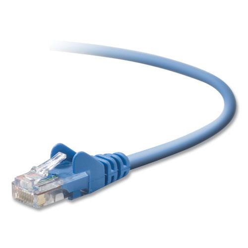 CAT5e Snagless Patch Cable, 15 ft, Blue. Picture 1