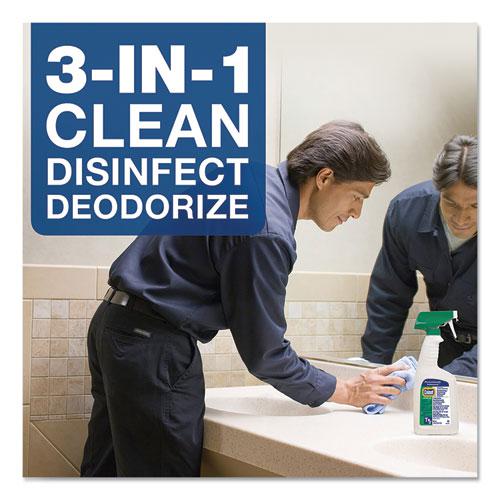 Disinfecting-Sanitizing Bathroom Cleaner, 32 oz Trigger Spray Bottle. Picture 6