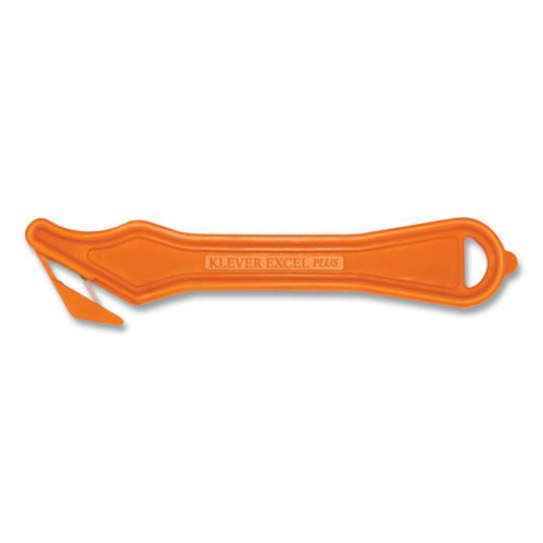 Excel Plus Safety Cutter, 7" Handle, Orange, 10/Box. Picture 1