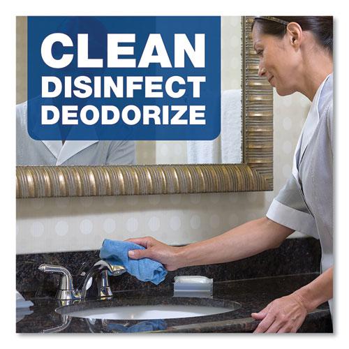 Disinfecting-Sanitizing Bathroom Cleaner, 32 oz Trigger Spray Bottle, 8/Carton. Picture 6