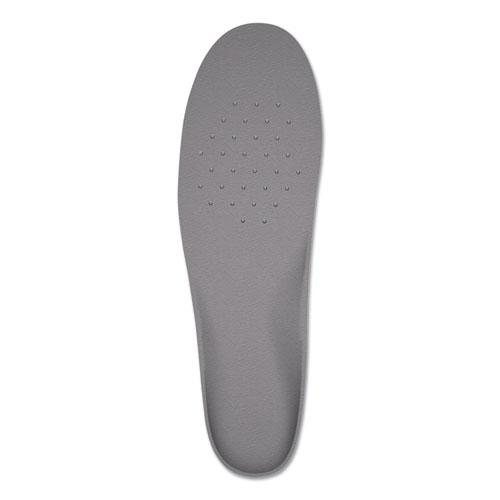 Comfort and Energy Work Massaging Gel Insoles, Men Sizes 8 to 14, Black/Blue, Pair. Picture 5