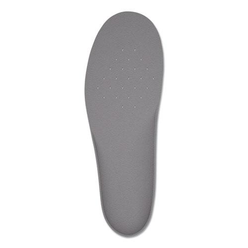 Comfort and Energy Work Massaging Gel Insoles, Women Sizes 6 to 11, Black/Blue, Pair. Picture 4