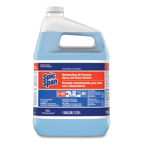 Disinfecting All-Purpose Spray and Glass Cleaner, Concentrated, 1 gal, 2/Carton. Picture 1