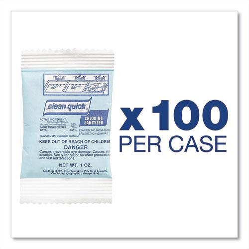 Powdered Chlorine-Based Sanitizer, 1oz Packet, 100/Carton. Picture 2