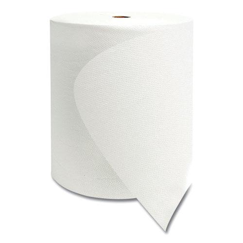Valay Proprietary TAD Roll Towels, 1-Ply, 7.5" x 550 ft, White, 6 Rolls/Carton. Picture 2