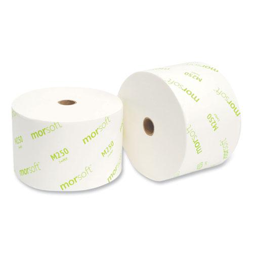 Small Core Bath Tissue, Septic Safe, 2-Ply, White, 1,250/Roll, 24 Rolls/Carton. Picture 7