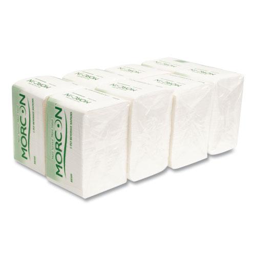 Morsoft Beverage Napkins, 9 x 9/4, White, 500/Pack, 8 Packs/Carton. Picture 6