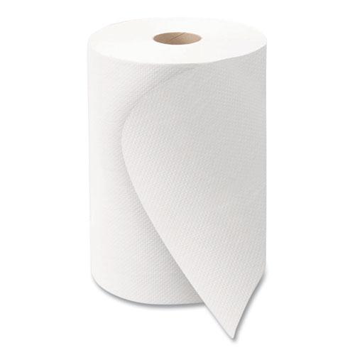 10 Inch Roll Towels, 1-Ply, 10" x 800 ft, White, 6 Rolls/Carton. Picture 3