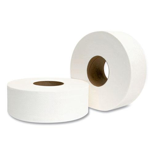 Jumbo Bath Tissue, Septic Safe, 2-Ply, White, 3.3" x 700 ft, 12 Rolls/Carton. Picture 5