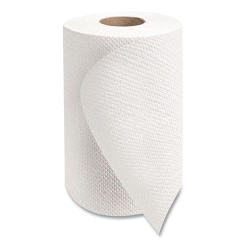Morsoft Universal Roll Towels, 1-Ply, 8" x 350 ft, White, 12 Rolls/Carton. Picture 2