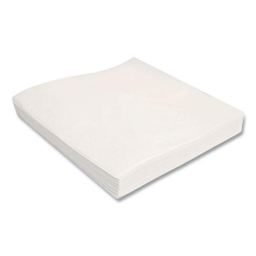 Morsoft 1/4 Fold Lunch Napkins, 1 Ply, 11.8" x 11.8", White, 6,000/Carton. Picture 6