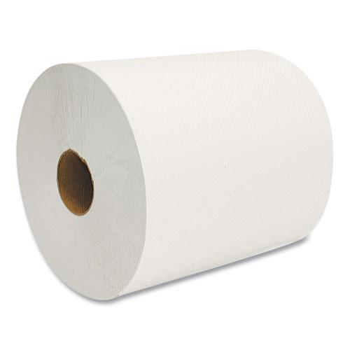 Morsoft Universal Roll Towels, 1-Ply, 8" x 800 ft, White, 6 Rolls/Carton. Picture 5