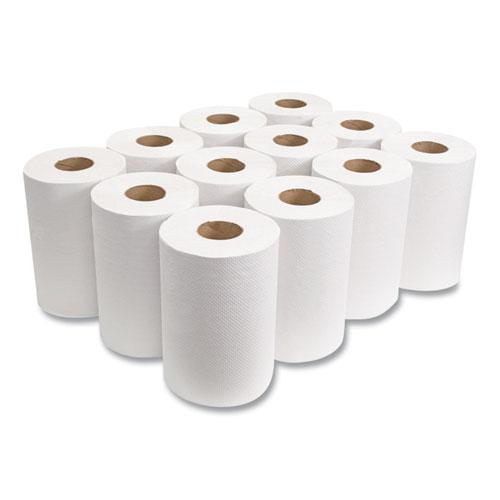 Morsoft Universal Roll Towels, 1-Ply, 8" x 350 ft, White, 12 Rolls/Carton. Picture 5