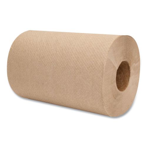 Morsoft Universal Roll Towels, 1-Ply, 8" x 350 ft, Brown, 12 Rolls/Carton. Picture 5