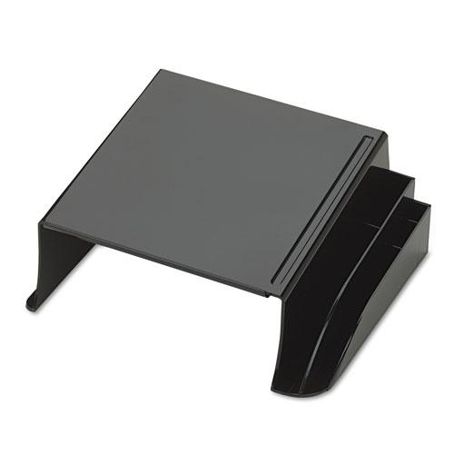 Officemate 2200 Series Telephone Stand, 12.25 x 10.5 x 5.25, Black. Picture 2