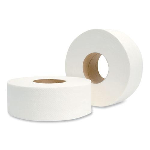 Jumbo Bath Tissue, Septic Safe, 2-Ply, White, 500 ft, 12/Carton. Picture 3